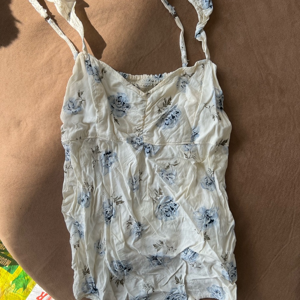 Abercrombie Floral Tank